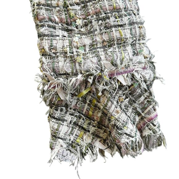 Chanel 2005 Spring Collection Lesage Tweed Fringed Jacket Multicolor 42 FR - Picture 11 of 16